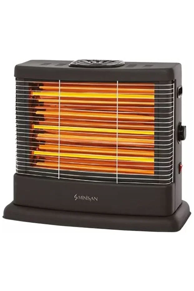 Minisan Ms 2100 Midi 3 Kademeli Isıtıcı Siyah