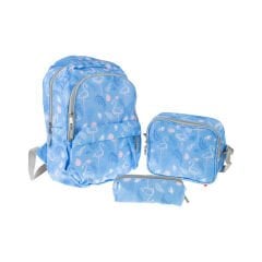 Polo Club Sırt Çantası Beslenmeli Kalemlikli Flamingo