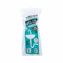 Kinetex Lavabo Sifonu Geniş Ağızlı Tırtıklı