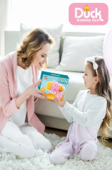 Kayyum Duck Pilli Köpük Atan Tabanca Oyuncağı 23 Delikli Bubble Gun Pembe