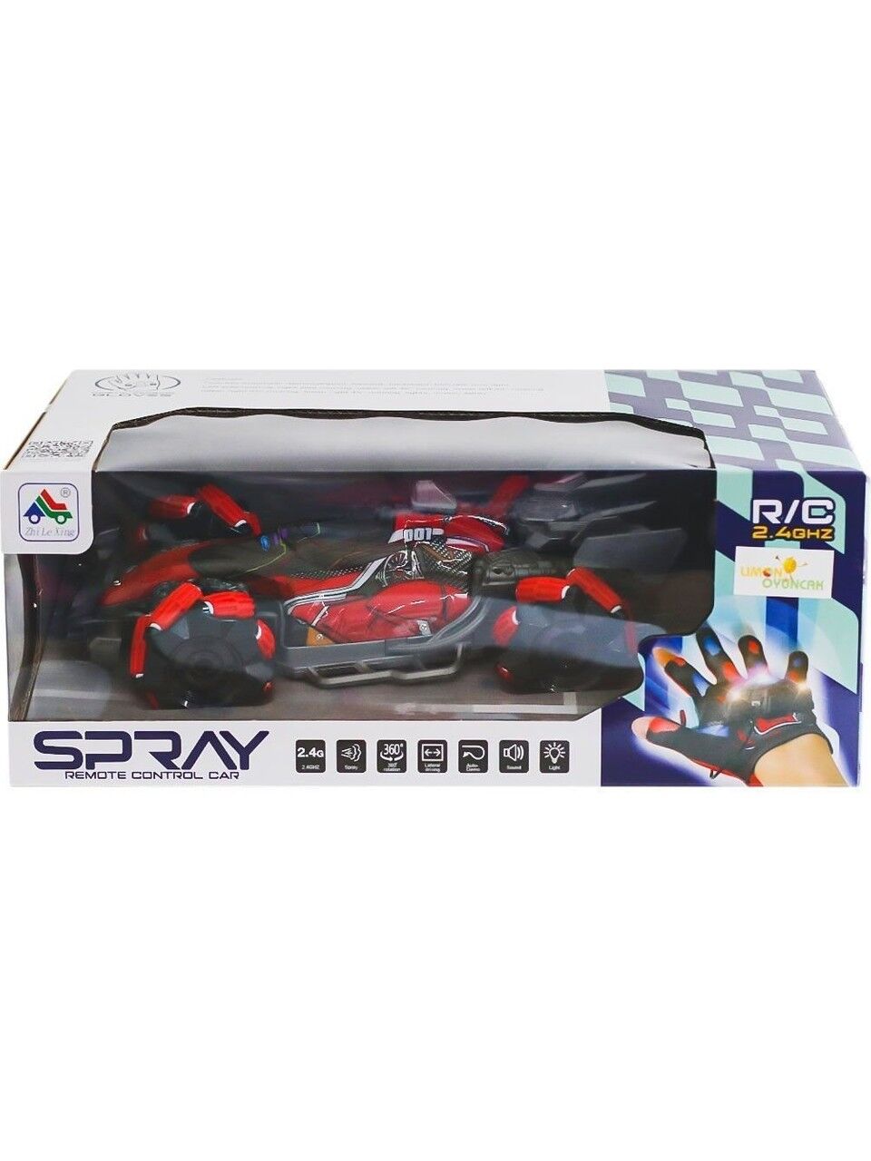 21016 Limon Uzaktan Kumandalı Sesli Işıklı Dumanlı Şarjlı Araba