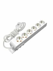 Mutlusan Ri-Tech Grup Priz Topraklı 6 Lı 5 Mt (Ç.K.)