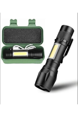 Sdr-513 Şarjlı El Feneri Metal