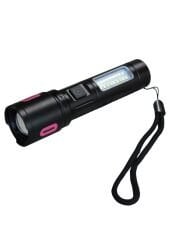 Sdr-6617  Şarjlı El Feneri Metal