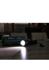 Sdr-6617  Şarjlı El Feneri Metal