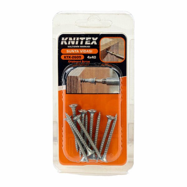 Knitex Hırdavat Seti Sunta Vidası 4 X 40