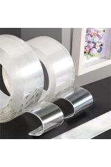 Omilife Nano Şeffaf Güçlü Çift Taraflı Bant 3 Mt Fenomen Ürün