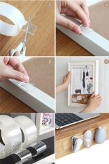 Omilife Nano Şeffaf Güçlü Çift Taraflı Bant 3 Mt Fenomen Ürün