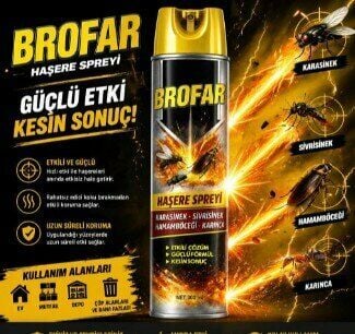 Brofar Sinek ve Haşere İlacı 300 Ml