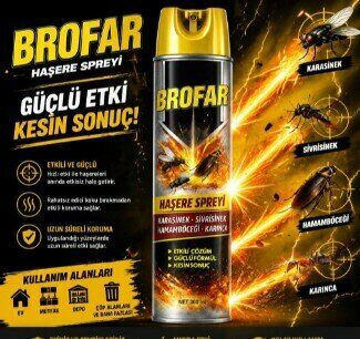 Brofar Sinek ve Haşere İlacı 300 Ml