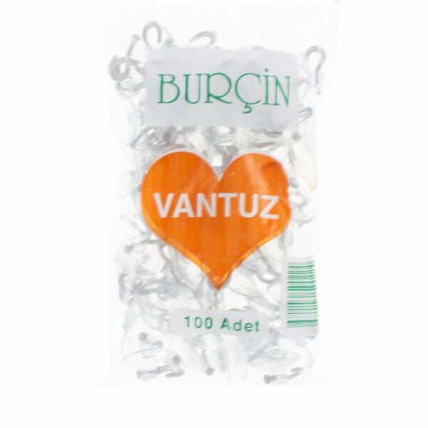 Burçin Vantuz Öpücük Küçük 100 Lü Şeffaf
