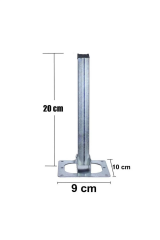 Yer Sofrası Ayağı 20 Cm Gümüş