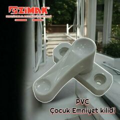 Zimak Pvc Emniyet Kilidi Beyaz