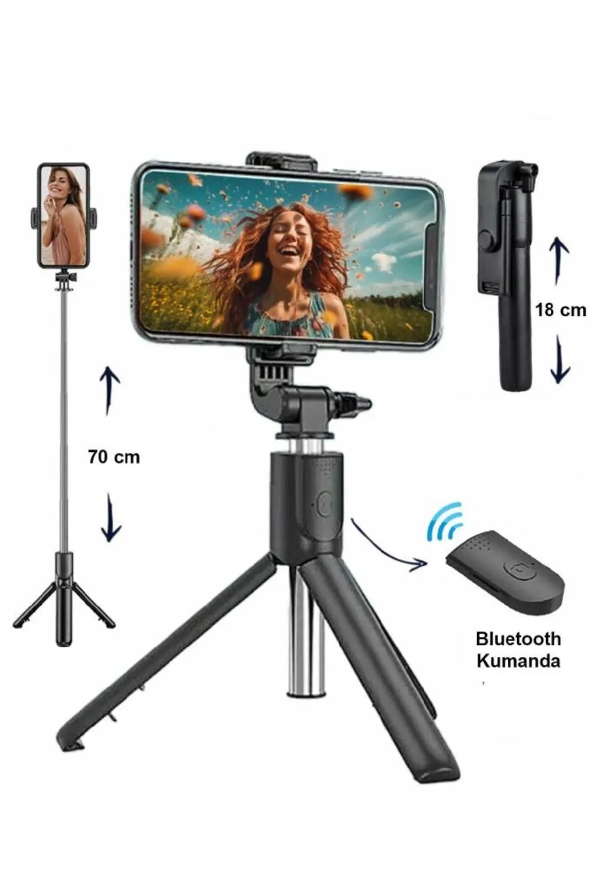 Dempower Dp-276 Mini Tripod Siyah