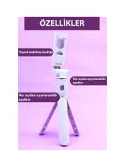 Dempower Dp-276 Mini Tripod Beyaz