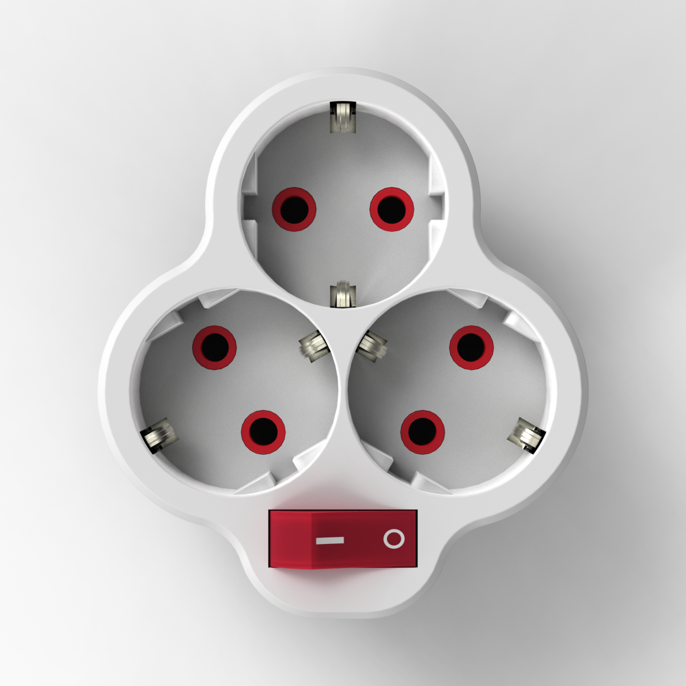 Fetih 117-03 3 Lü Anahtarlı Golyat