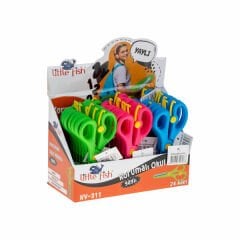 Little Fish Okul Makası Korumalı Yaylı