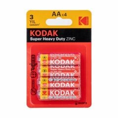 Kodak Pil Kalem Çinko Karbon 4 Lü