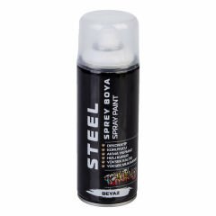Steel Sprey Boya  400 Ml Beyaz
