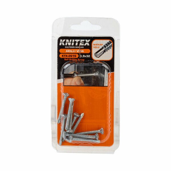 Knitex Hırdavat Seti Akıllı Vida 3.9 X 32