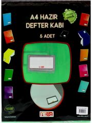 Abka Defter Kabı A4 5 Li Yeşil