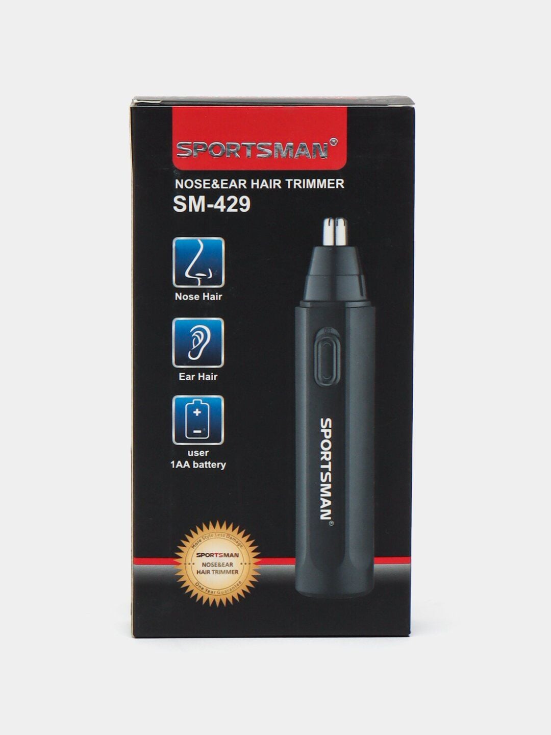 Sportsman Sm-429 Kulak Burun Tüy Temizleme Makinesi Siyah