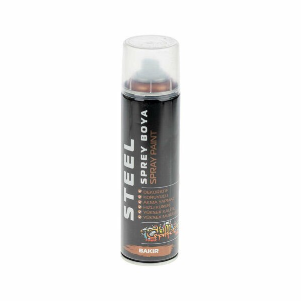 Steel Sprey Boya  200 Ml Bakır