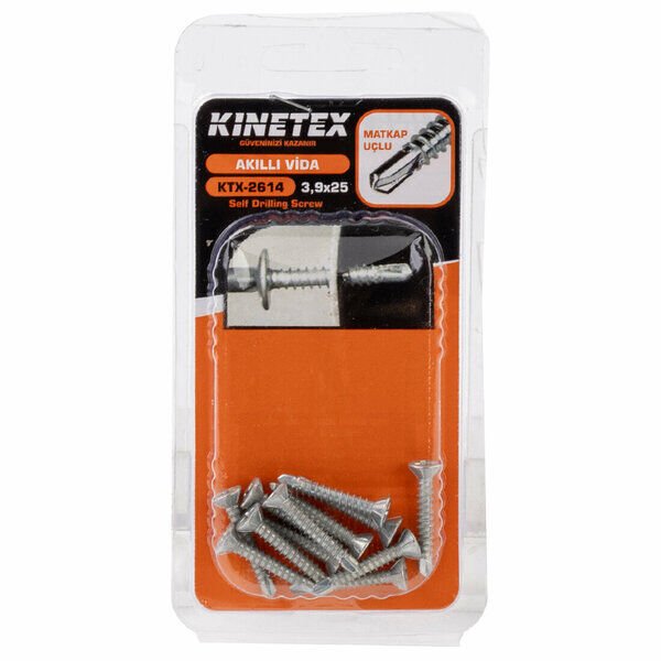 Kinetex Hırdavat Seti Akıllı Vida 3.9 X 25