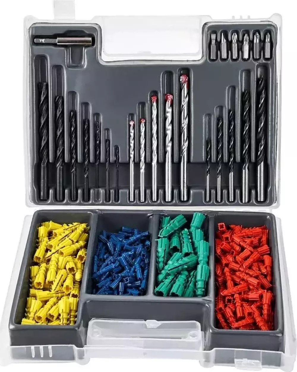 Revello 300 Parça Çantalı Matkap Ucu Ve Dübel Seti