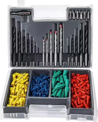 Revello 300 Parça Çantalı Matkap Ucu Ve Dübel Seti