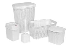 Sönmez Damla 5 Parça Banyo Çeyiz Seti