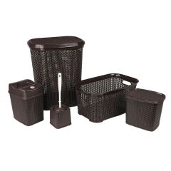 Sönmez Damla 5 Parça Banyo Çeyiz Seti