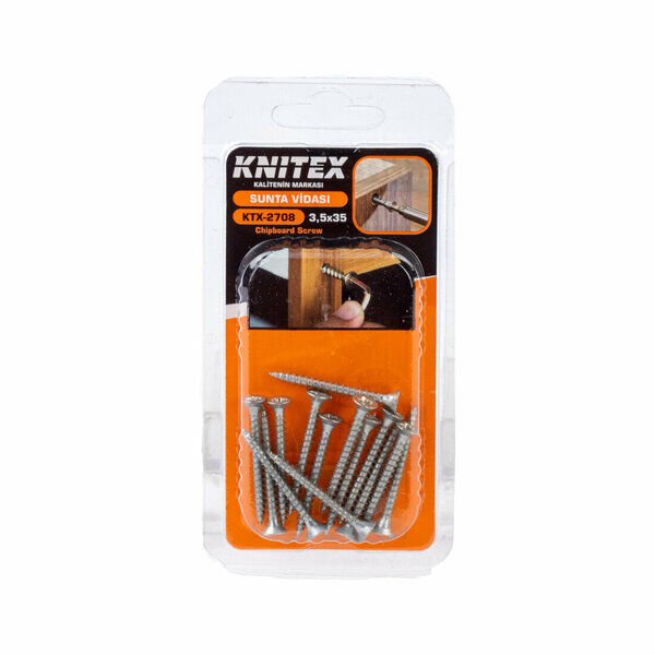 Knitex Hırdavat Seti Sunta Vidası 3.5 X 35