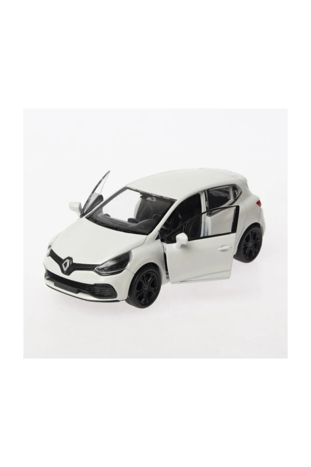 Welly Metal Araba Çek Bırak Diecast Clio Rs Beyaz