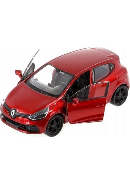 Welly Metal Araba Çek Bırak Diecast Clio Rs Kırmızı
