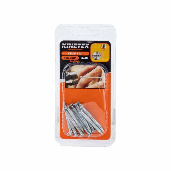 Kinetex Hırdavat Seti Çelik Çivi 4 X 40
