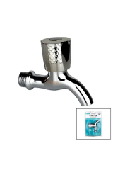 Kinetex Ktx-011 Kısa Musluk Blisterli Gümüş