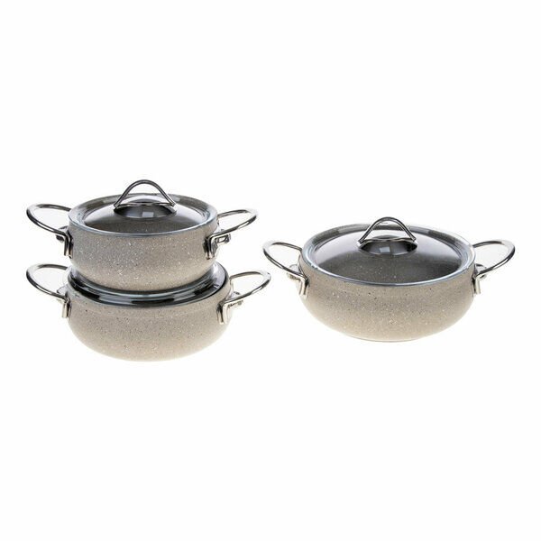 Vivaldi Eco Granit 3mm Güveç 6 Parça Set