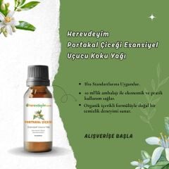 Herevdeyim Portakal Çiçeği Esansiyel Uçucu Koku Yağı 10 Ml