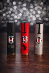 İ-Lighter Çakmak Manyetolu Turbo Taraftar Beşiktaş Metal Kılıflı Siyah