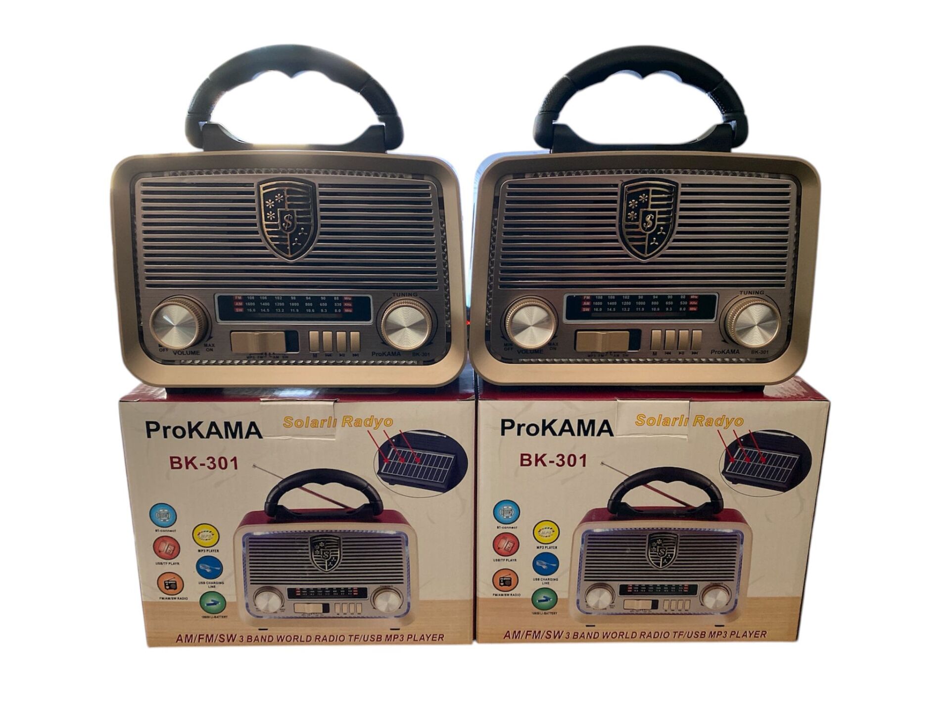 Prokama Bk-301 Solar Radyo