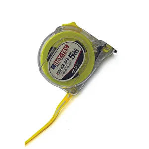 Baytec Metre Şerit Şeffaf 5mt X 19 Mm Sarı