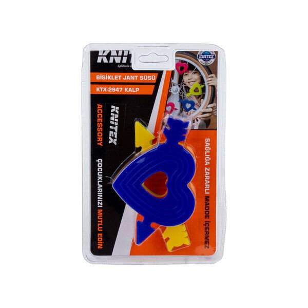 Knitex Bisiklet Jant Süsü Oklu Kalp