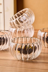 Mini Çizgili Lokumluk Sosluk Reçellik 6 Adet