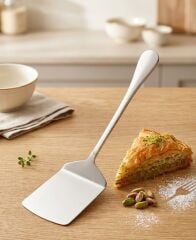 İvory Çelik Servis Spatula Mini