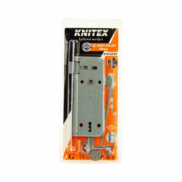 Knitex İç Kapı Kilidi 40 Mm