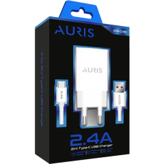 Auris Ch29 Şarj Aleti Ev Usb Type-C 2.4 A 12 W