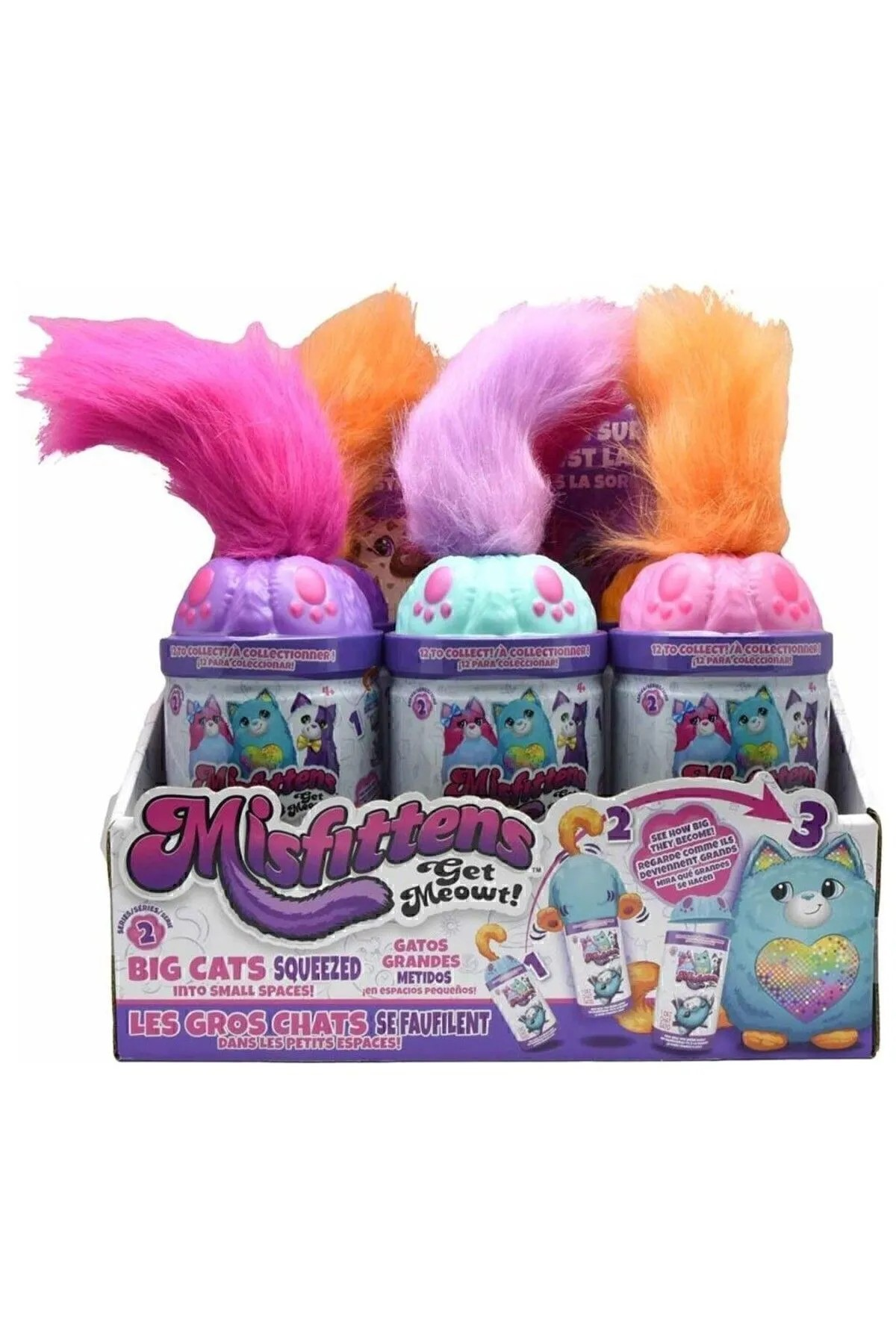 Dempower Dp-515 Misfittens Sürpriz Sesli Peluş Oyuncak Karışık Renkli