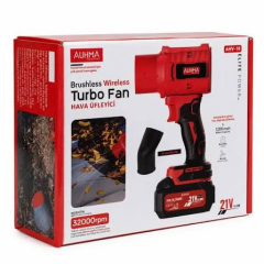 Auhma Ahv-18 Turbo Hava Üfleyici Kurutucu Başlıklı 21 V 2 X 1.200 Bataryalı