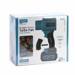 Auhma Turbo Hava Üfleyici Kurutucu Başlıklı 21V 2x1.200 Bataryalı AHV-18